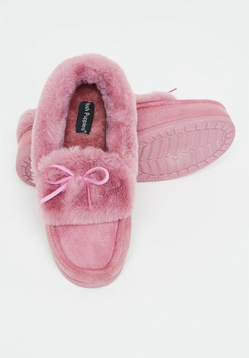 Hush Puppies - Marie slipper - dusty pink 