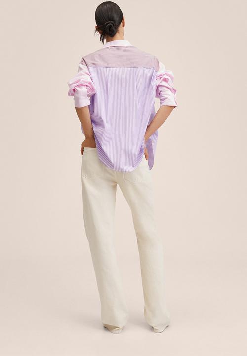 MANGO - Shirts aray - pink