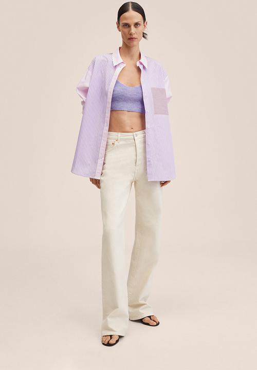 MANGO - Shirts aray - pink