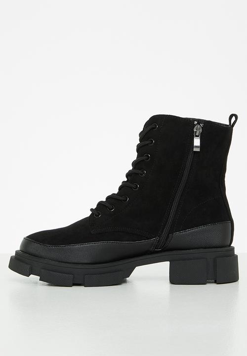 dailyfriday - Lizzy combat boot - black