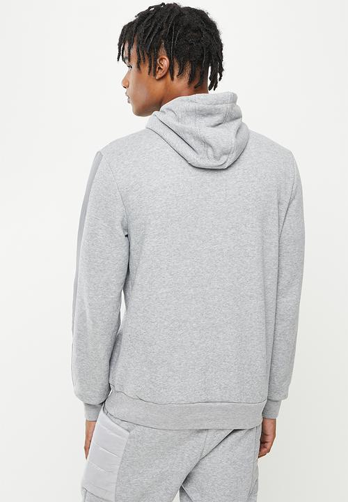Cutty - Perez Utility Hooded Sweatshirt - Grey