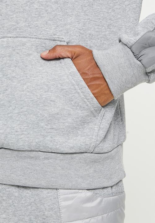 Cutty - Perez Utility Hooded Sweatshirt - Grey