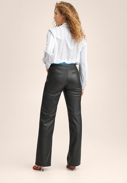 MANGO - Shirt basic - light pastel blue
