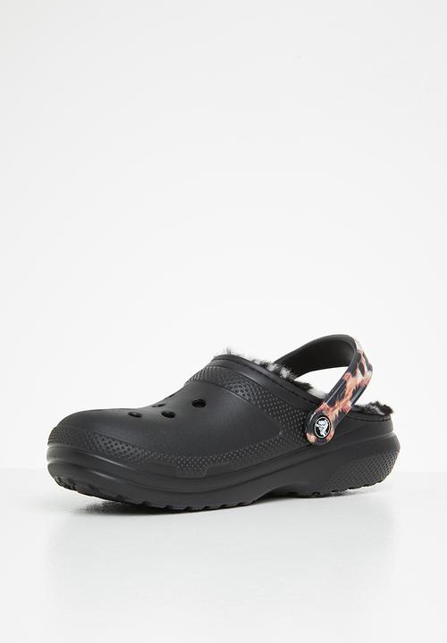 Crocs - Classic lined animal remix clog - black