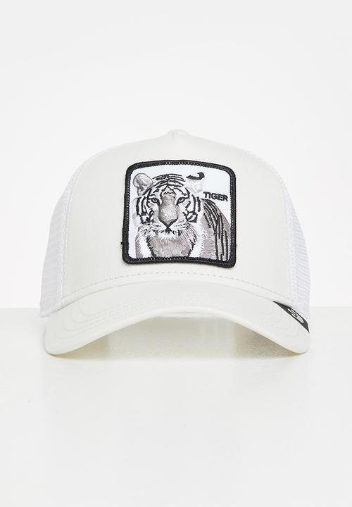 Goorin Bros. - Silver tiger trucker - white