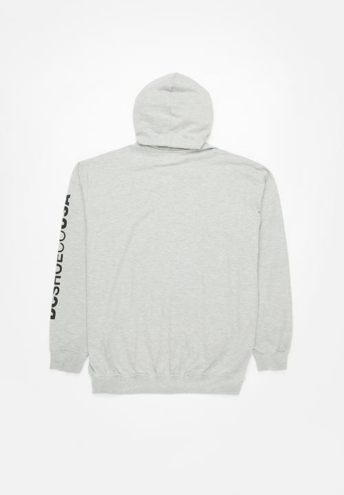 DC - DC Star Pullover Hoodie- Heather Grey