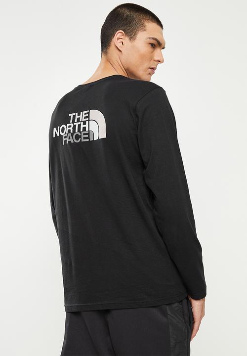 The North Face - M long sleeve easy tee - black