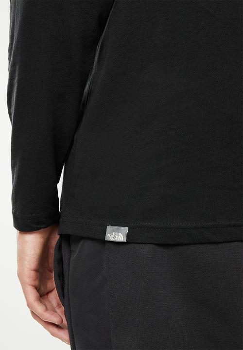 The North Face - M long sleeve easy tee - black