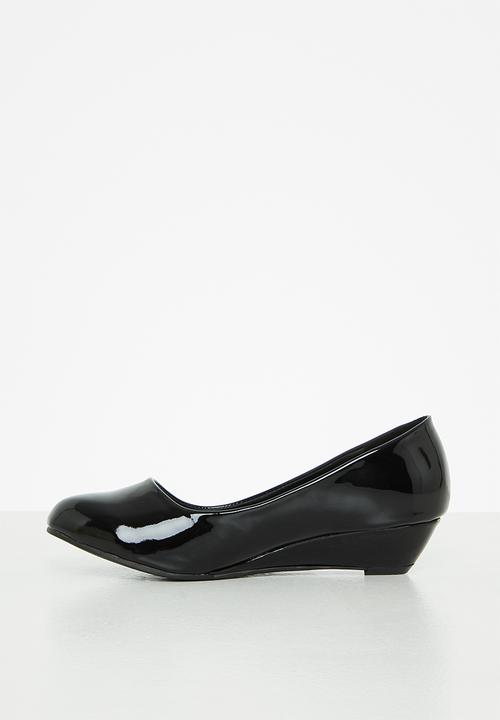 Pop Candy - Girls wedge - black