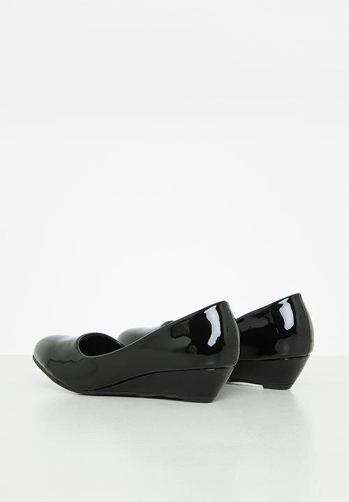 Pop Candy - Girls wedge - black