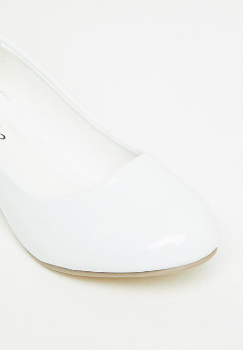 Pop Candy - Girls wedge - white