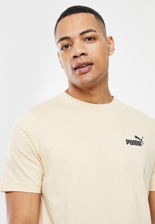 PUMA - Essentials Small Logo Tee - Putty