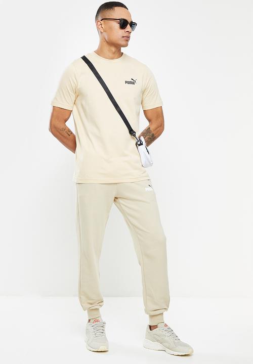 PUMA - Essentials Small Logo Tee - Putty
