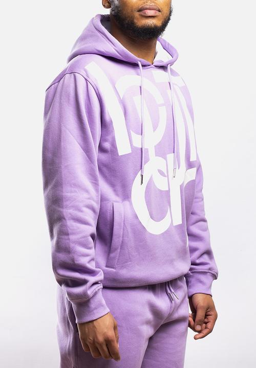 Butan - Massive connections solid hoodie - lavendar