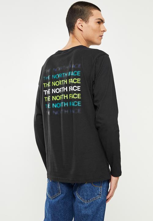 The North Face - M long sleeve graphic tee - black