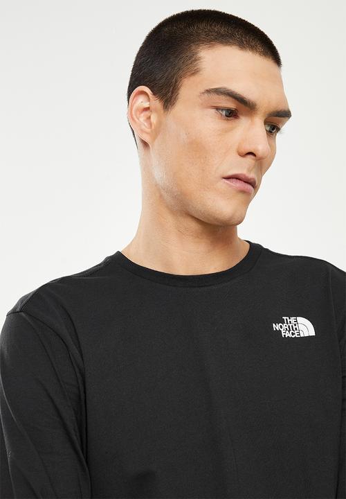 The North Face - M long sleeve graphic tee - black