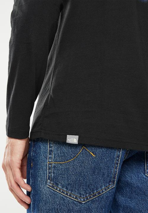 The North Face - M long sleeve graphic tee - black