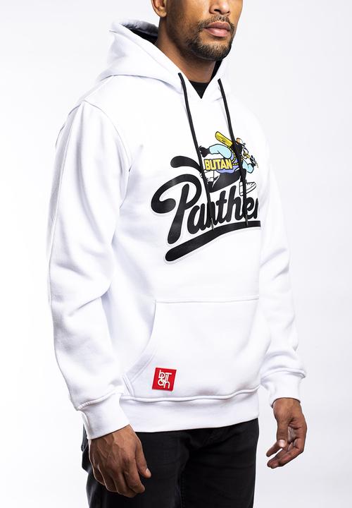 Butan - Panthers mascot hoodie - white