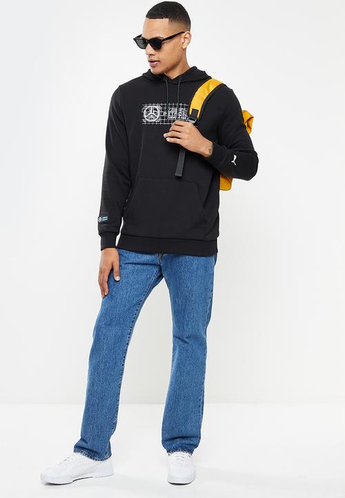 PUMA - Mercedes F1 Logo+  Hoodie - Black