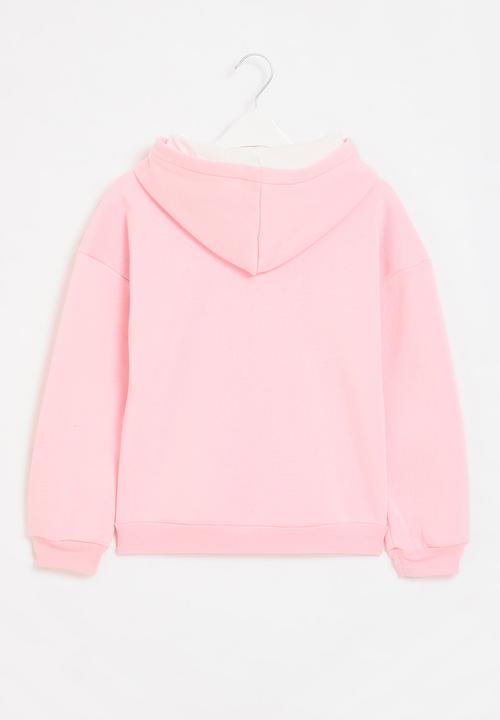 Superbalist Kids - Zip through hoodie - pink