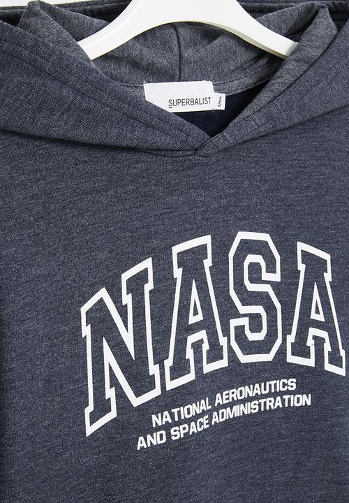 Superbalist - Boys nasa hoodie - navy