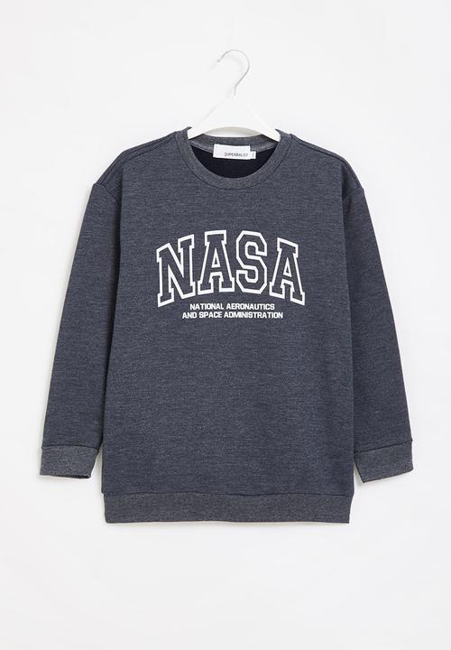Superbalist Kids - Boys Nasa crew sweatshirt - navy