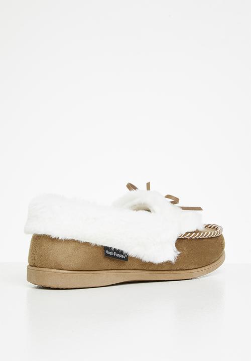 Hush Puppies - Marie slipper - taupe 