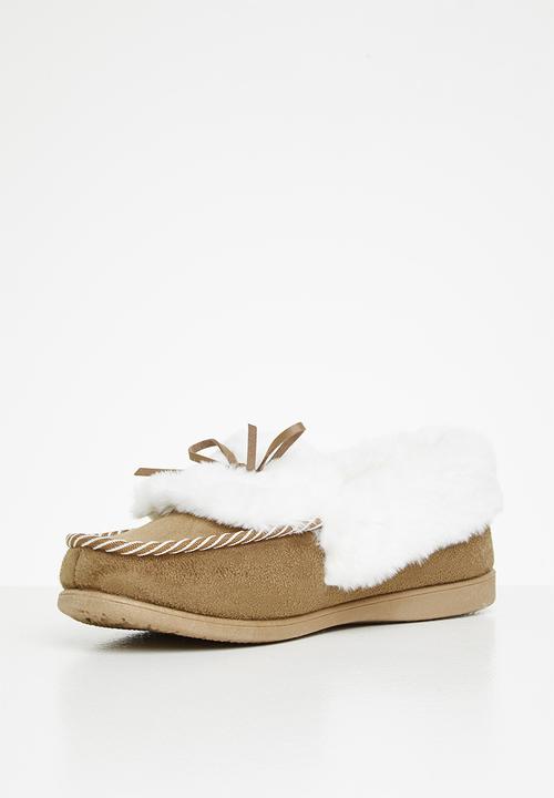 Hush Puppies - Marie slipper - taupe 