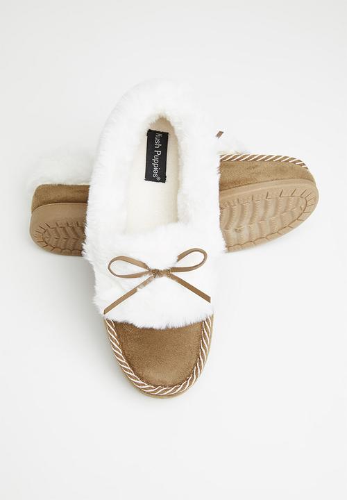 Hush Puppies - Marie slipper - taupe 