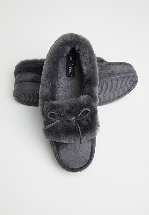 Hush Puppies - Marie slipper - grey 
