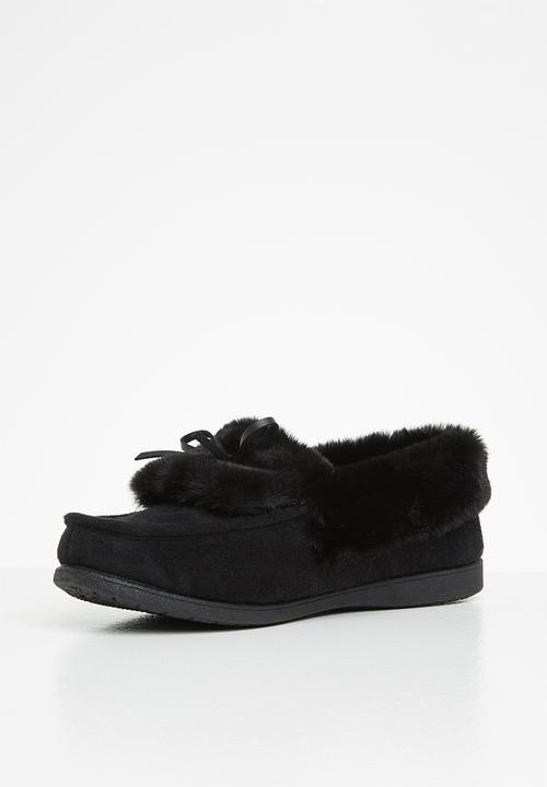 Hush Puppies - Marie slipper - black 