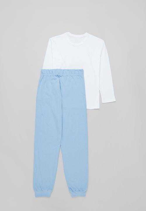 Rebel Republic - Pj set - white & blue
