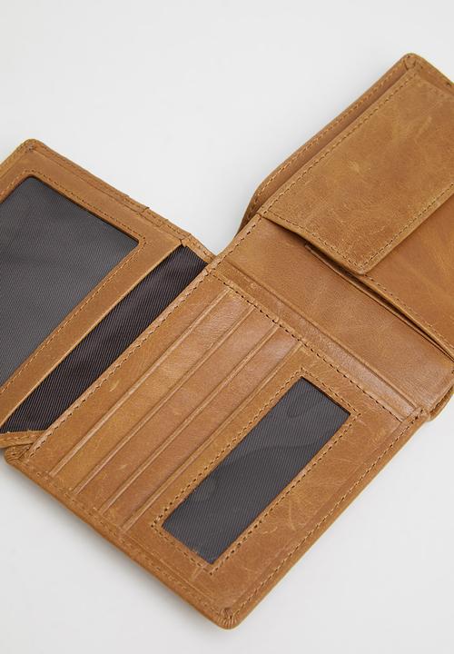JEEP - Clip wallet -tan