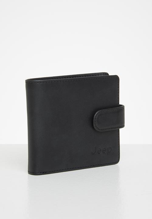 JEEP - Clip wallet - black