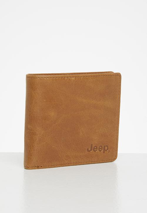 JEEP - Bifold wallet - tan