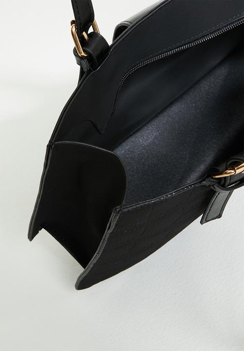 edit - Kia clutch bag - black