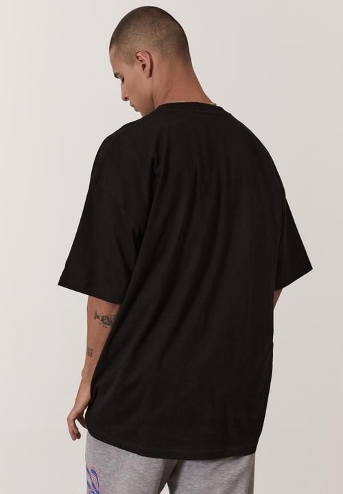 Factorie - Oversized nasa t shirt - lcn black nasa script