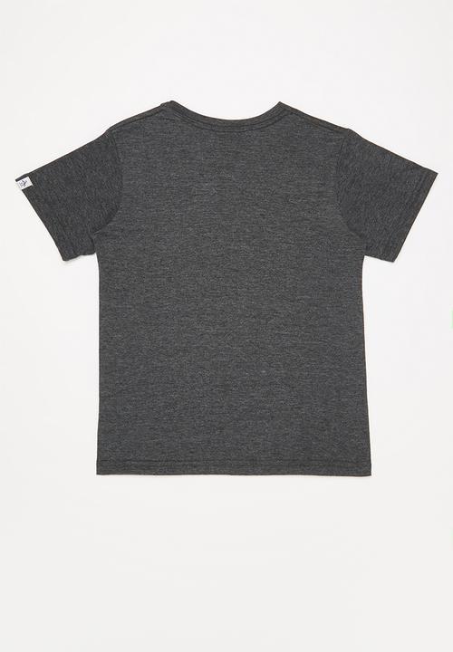 Original Penguin - Circle rays tee - grey