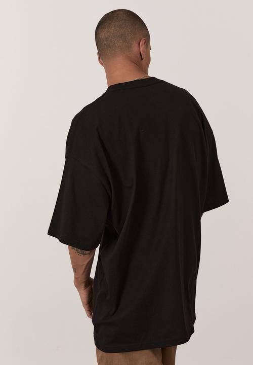 Factorie - Oversized nasa t shirt - lcn nas black white nasa emb