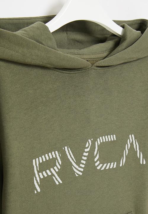 RVCA - Radar hoodie boy - olive