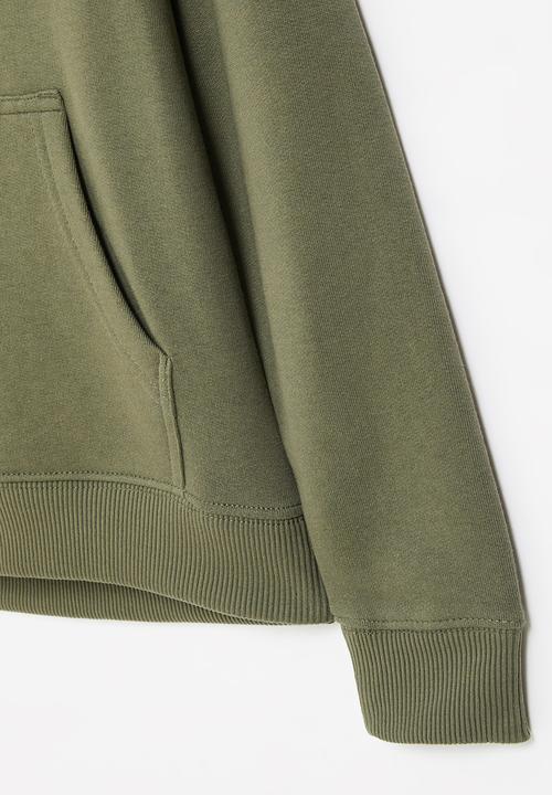 RVCA - Radar hoodie boy - olive