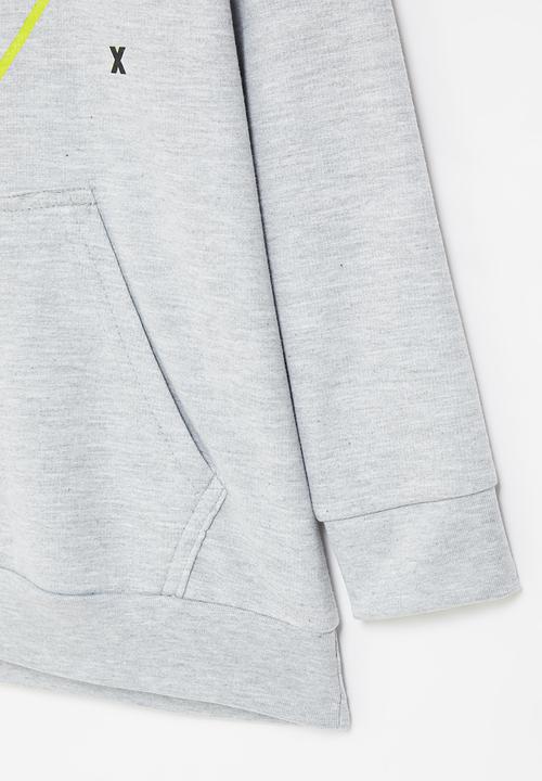 Fox - 7 Points pullover - heather grey