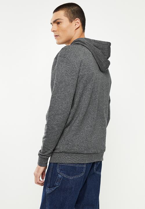 Lee  - Classic logo hoodie - black jaspe