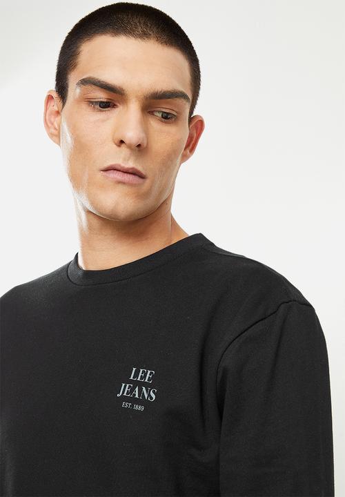 Lee  - Lee jeans sweater - black