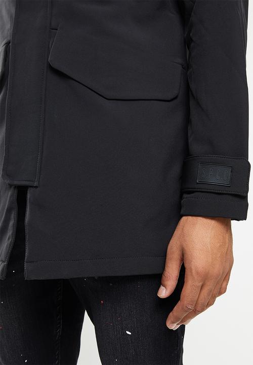 S.P.C.C - Morris regular fit parka jacket  - black