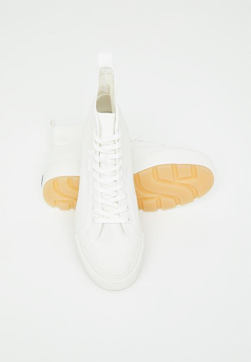 SUPERGA - 2705 hit top tank - agf white avorio milkey