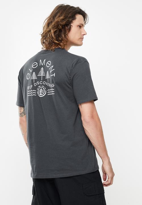 Element - Wyntree wick short sleeve - flint black