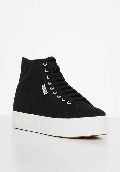 SUPERGA - 2705 shiny lettering - 999 black
