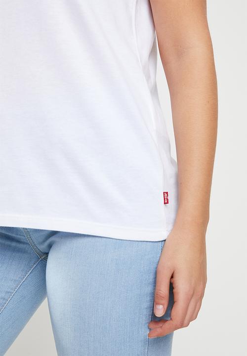 Levi’s® - The perfect tee poster logo - white