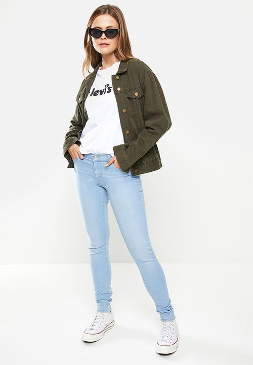 Levi’s® - The perfect tee poster logo - white